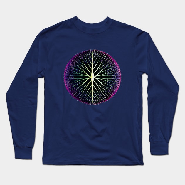 Digital lily pad Long Sleeve T-Shirt by syans_ashes